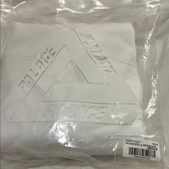 COPY - Palace Artois White and Gold Men's Hoodie - Picture 3 of 3